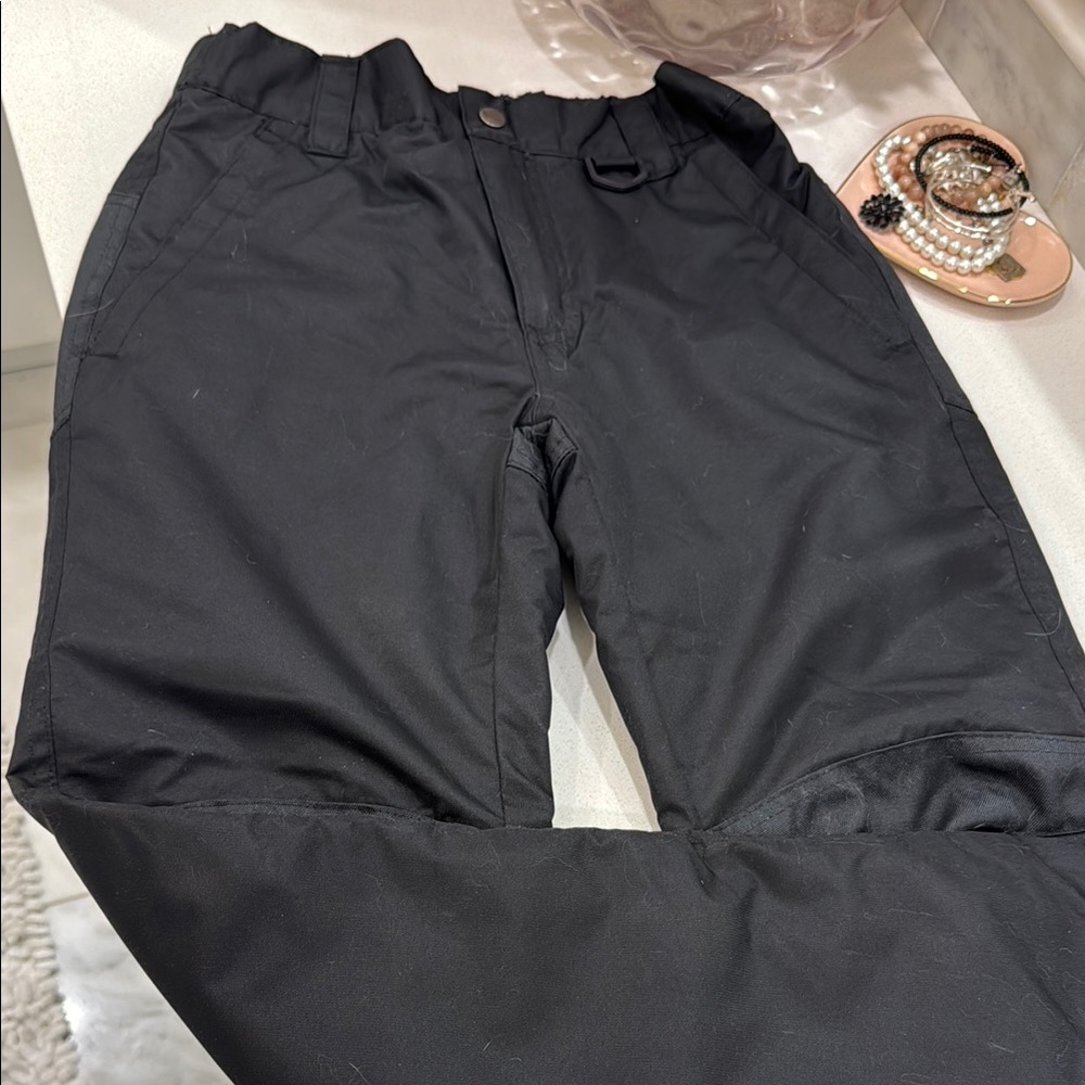 Revenge Clothing Black Cargo Pants Relaxed Fit